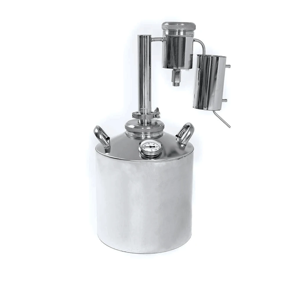 Самогонный аппарат Лидер 4 c кламповым соединением дистиллятор бытовой 12 13 16 20 25 30