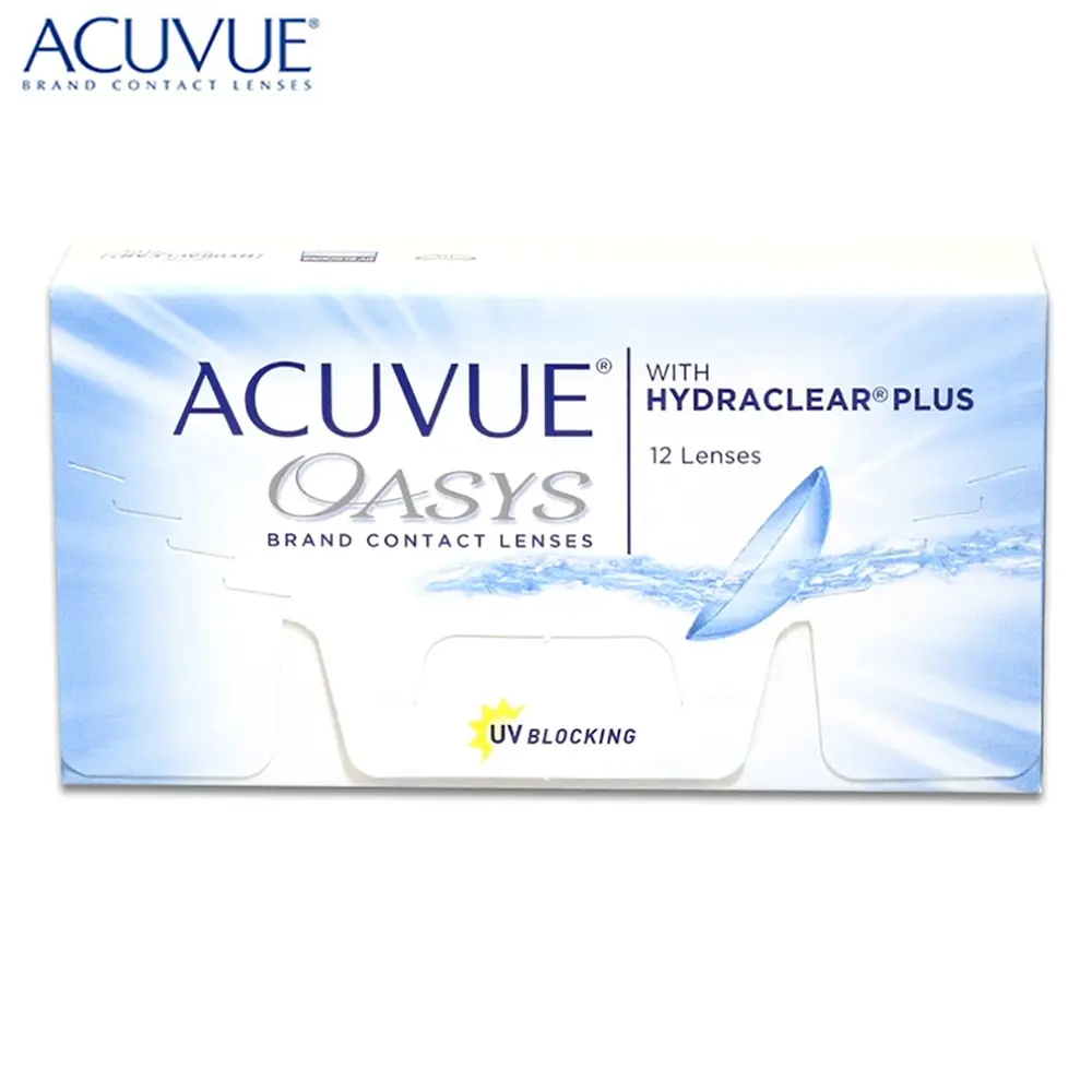 Контактные линзы Acuvue Oasys with Hydraclear Plus (12 шт) R: 8.8|Контактные линзы| |