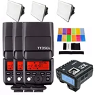 Триггерный передатчик Godox TT350 TT350C TT350N TT350S TT350O TT350F TTL HSS X2T X2TS для Canon Nikon Sony Fuji Fujifilm