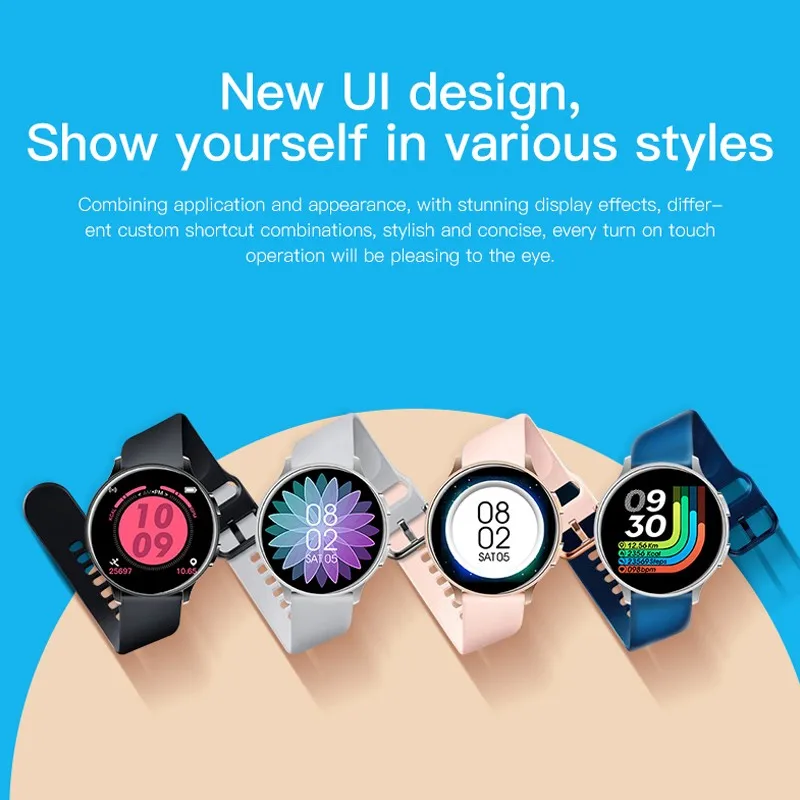 2020 модные умные часы для Android Смарт водонепроницаемый режимы шагомер сердечного