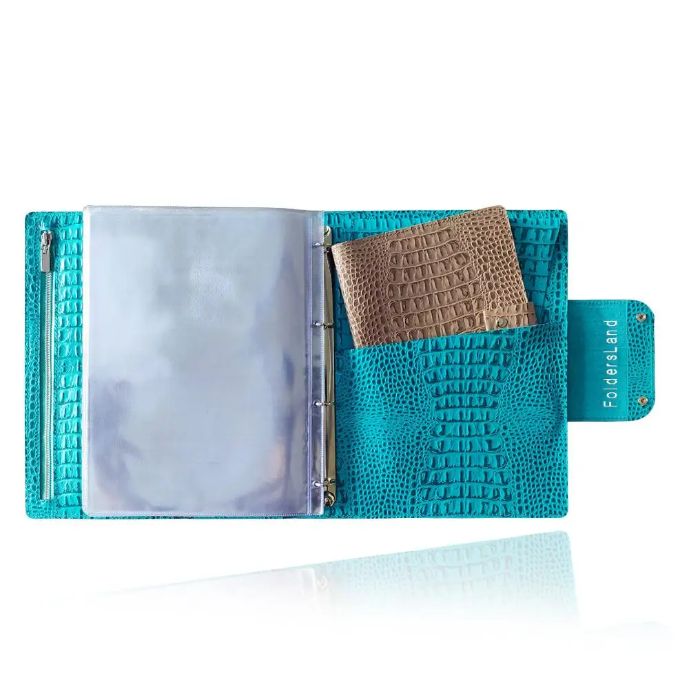 Папка - органайзер для семейных документов А4 / модель на кольцах FoldersLand |