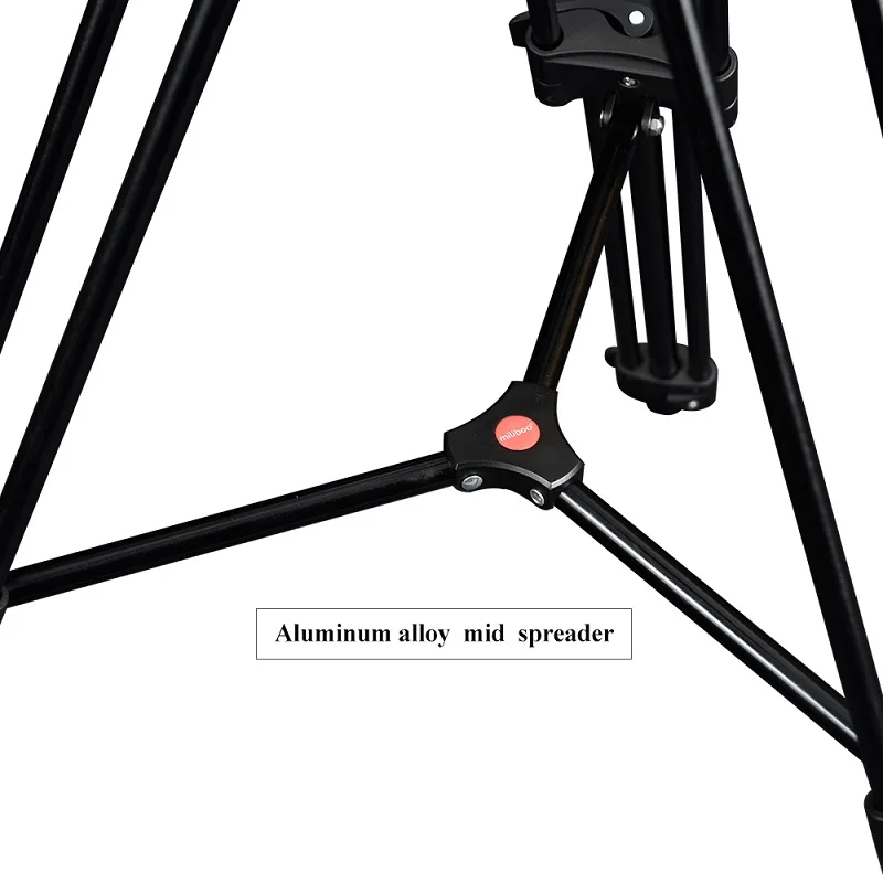 Miliboo MTT601A алюминиевый штатив для видеокамеры/цифровой зеркальной камеры |