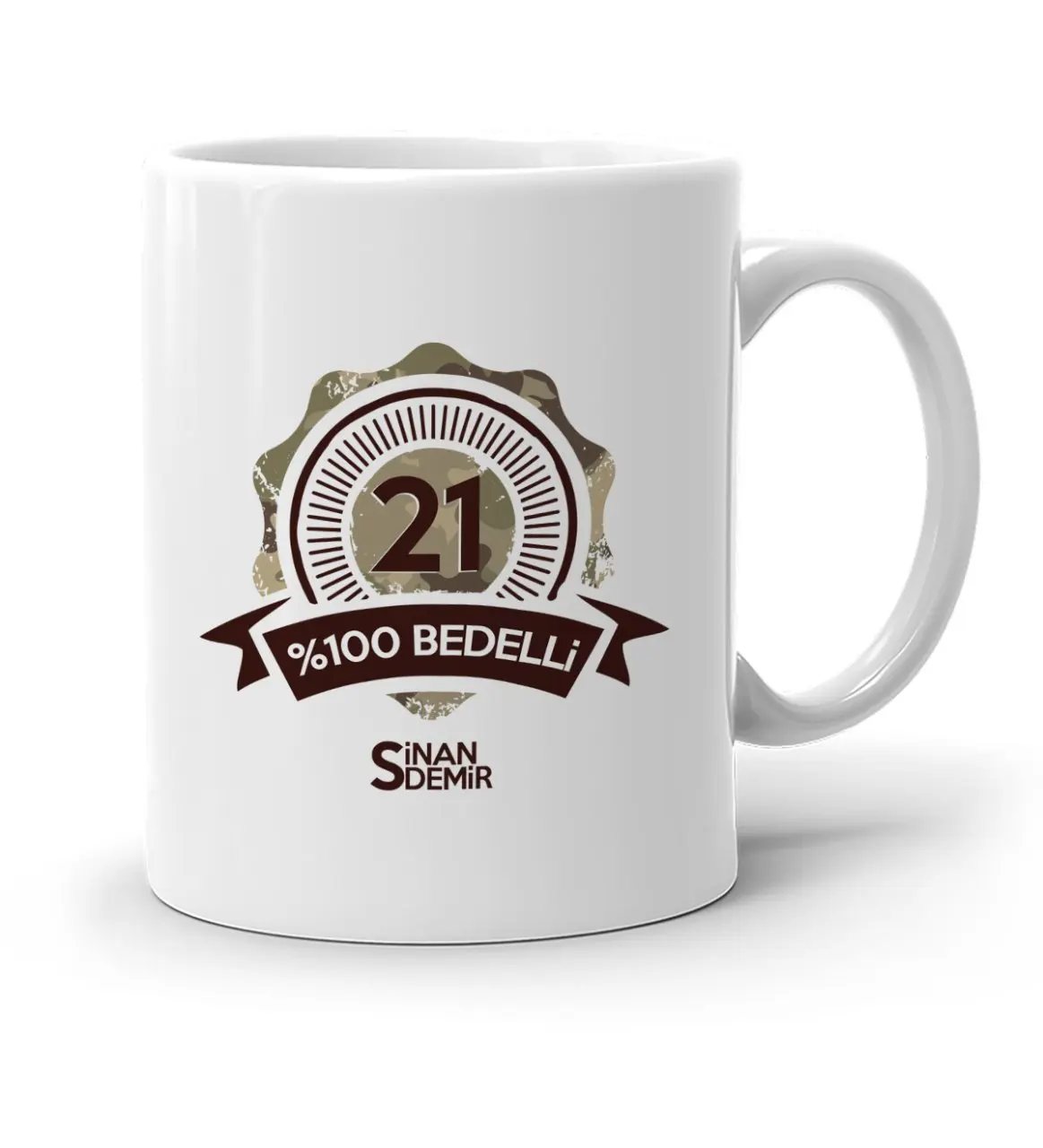 

Personalized SPE Military Service Design White Mug Cup-3