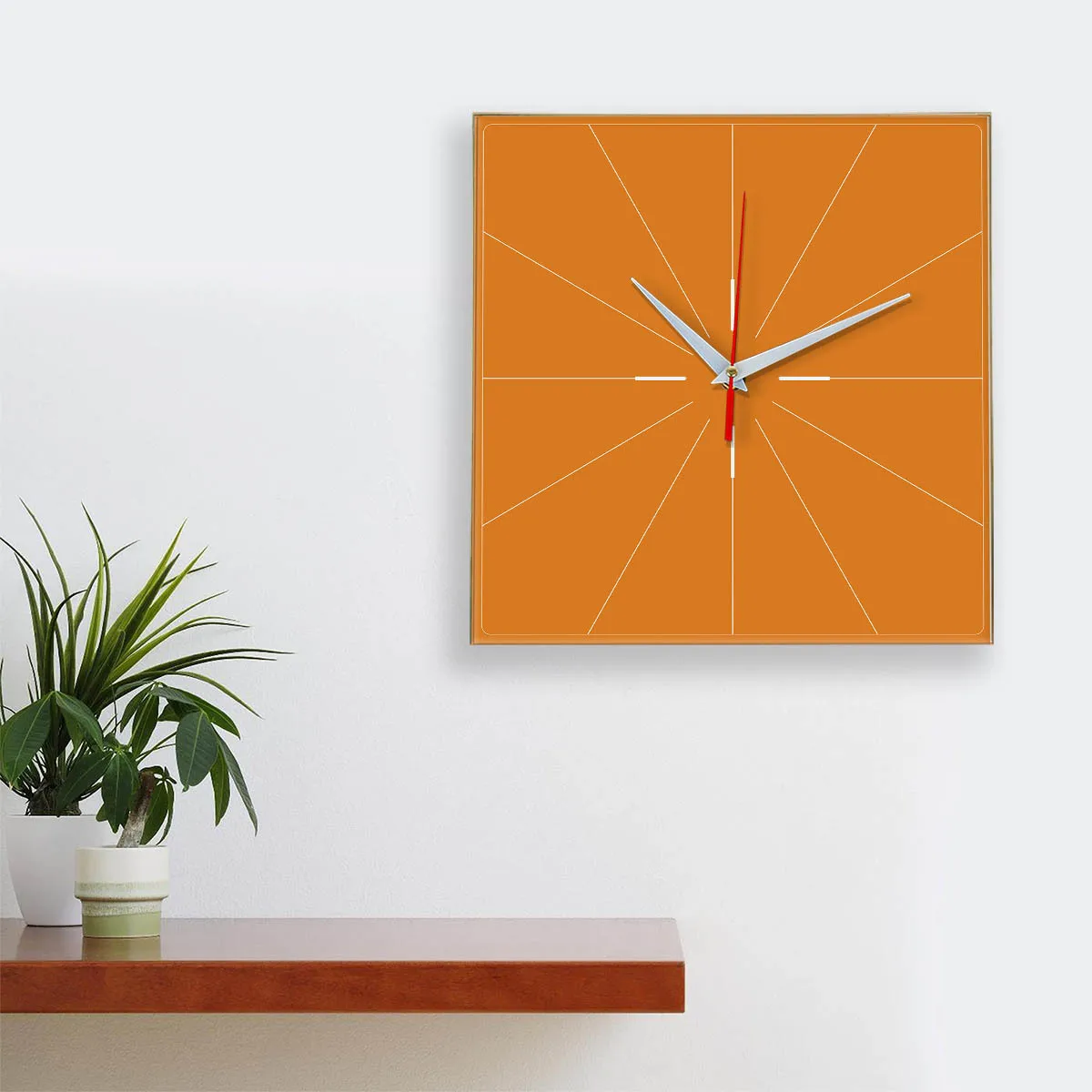 Wall Clock ideal 869 Orange | Дом и сад