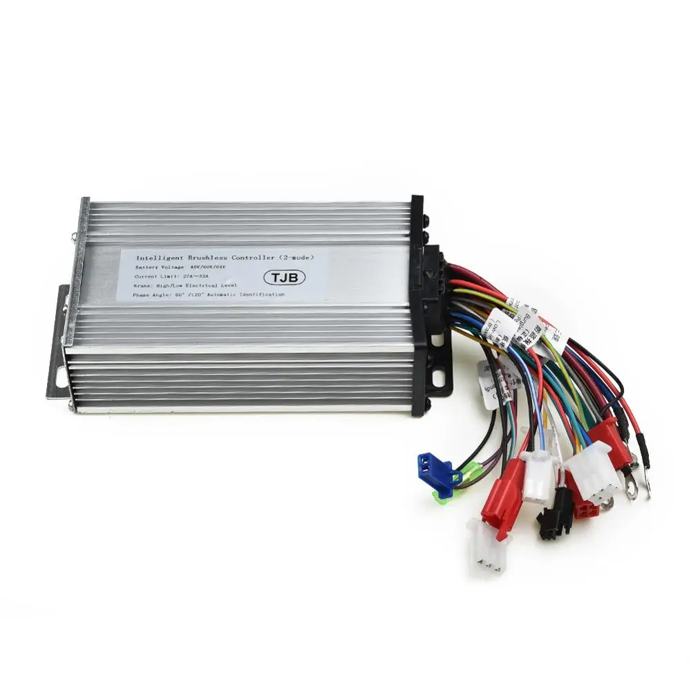 

60V Electric Controller 1800W Dual-Mode BLDCM Brushless Cycling 31A theft three speed automatic identification E-bike Accessory