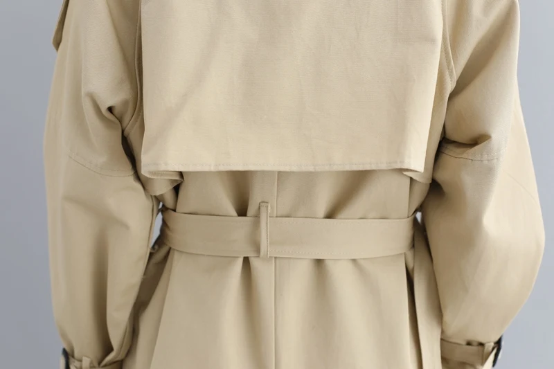 Obrix легкий удобный весенне осенний Женский Тренч Повседневный стиль модный