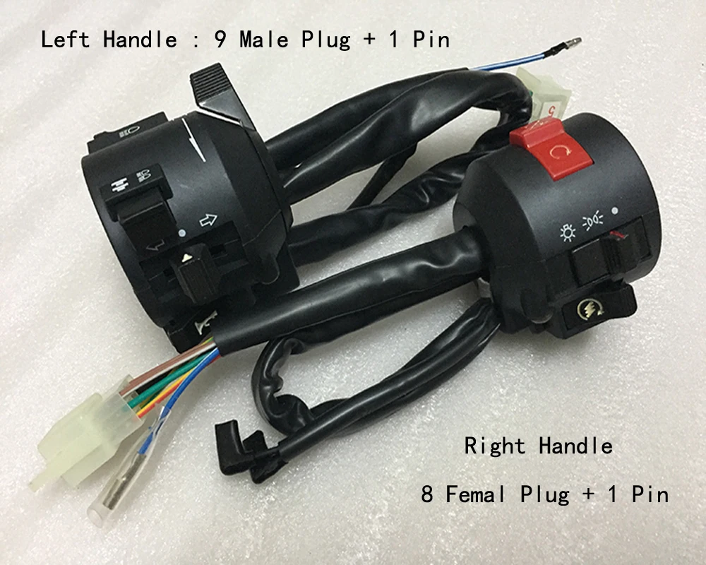 E0053 переключатель Руля Мотоцикла в сборе для CBT125 CL125 ручка управления кнопка