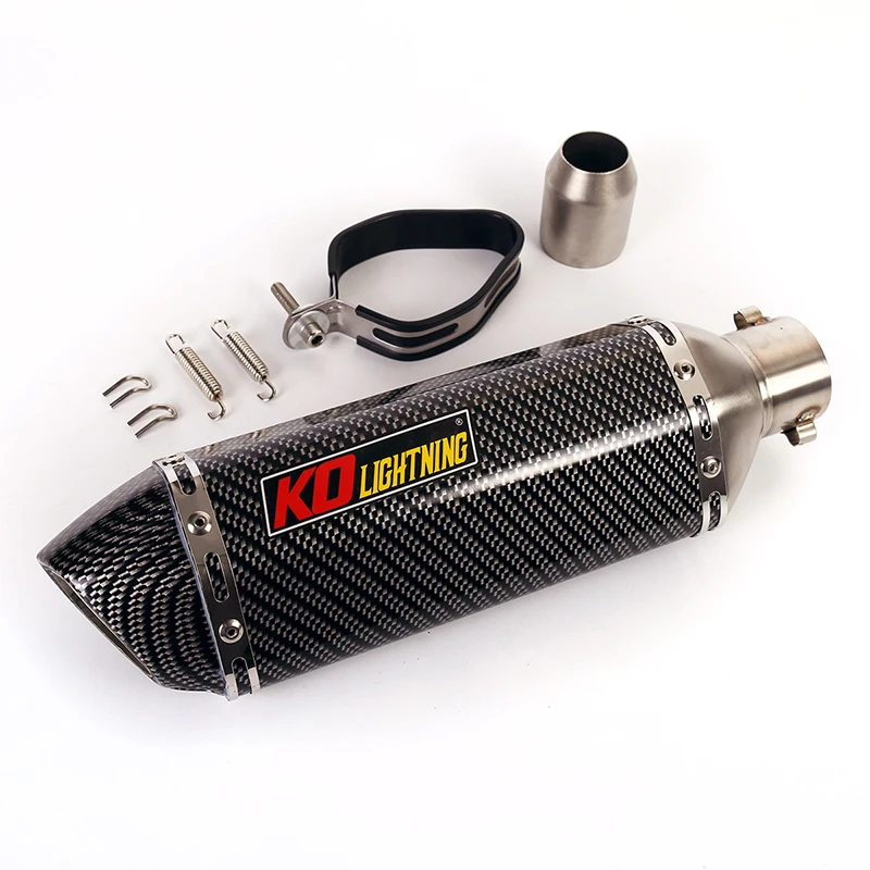 

38-51mm Motorcycle Exhaust Muffler Silencer DB Killer Tips Escape for Universal Ninja 300 CBR650F CB300R YZF-R3 R25