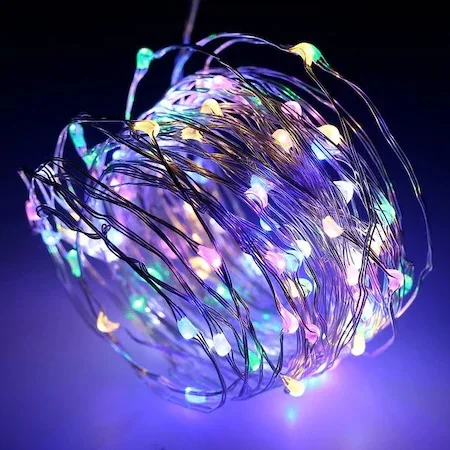 3-5-10 м Батарея управляется Фея Декоративный светодиодный светильник дневного