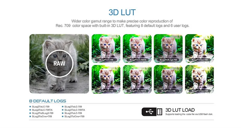 Монитор Lilliput A8 4K 3D LUT|Фоллоу фокус| |