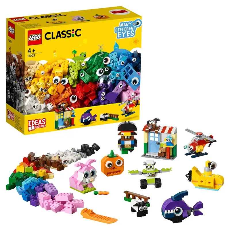 Конструктор LEGO Classic 11003 Кубики и глазки | Игрушки хобби