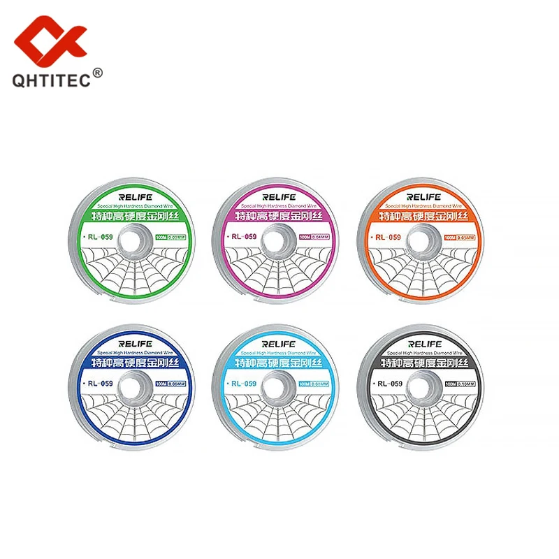 

JCD Solder Wire Melt Rosin Core Solder Soldering Wire Roll No-clean 0.03~0.05MM Special High Hardness Gold Diamond Wire Steel