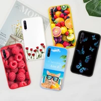 phone for huawei y7a y9s y8p 2020 y7p y5p y9 prime 2019 case protector silicone tpu rose for huawei honor 9s 9a 9c 9x pro cover