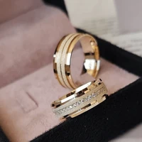 silverfoni 925 sterling real silver wedding rings set for men and women jewelry hand made anniversary gift new season gold plate