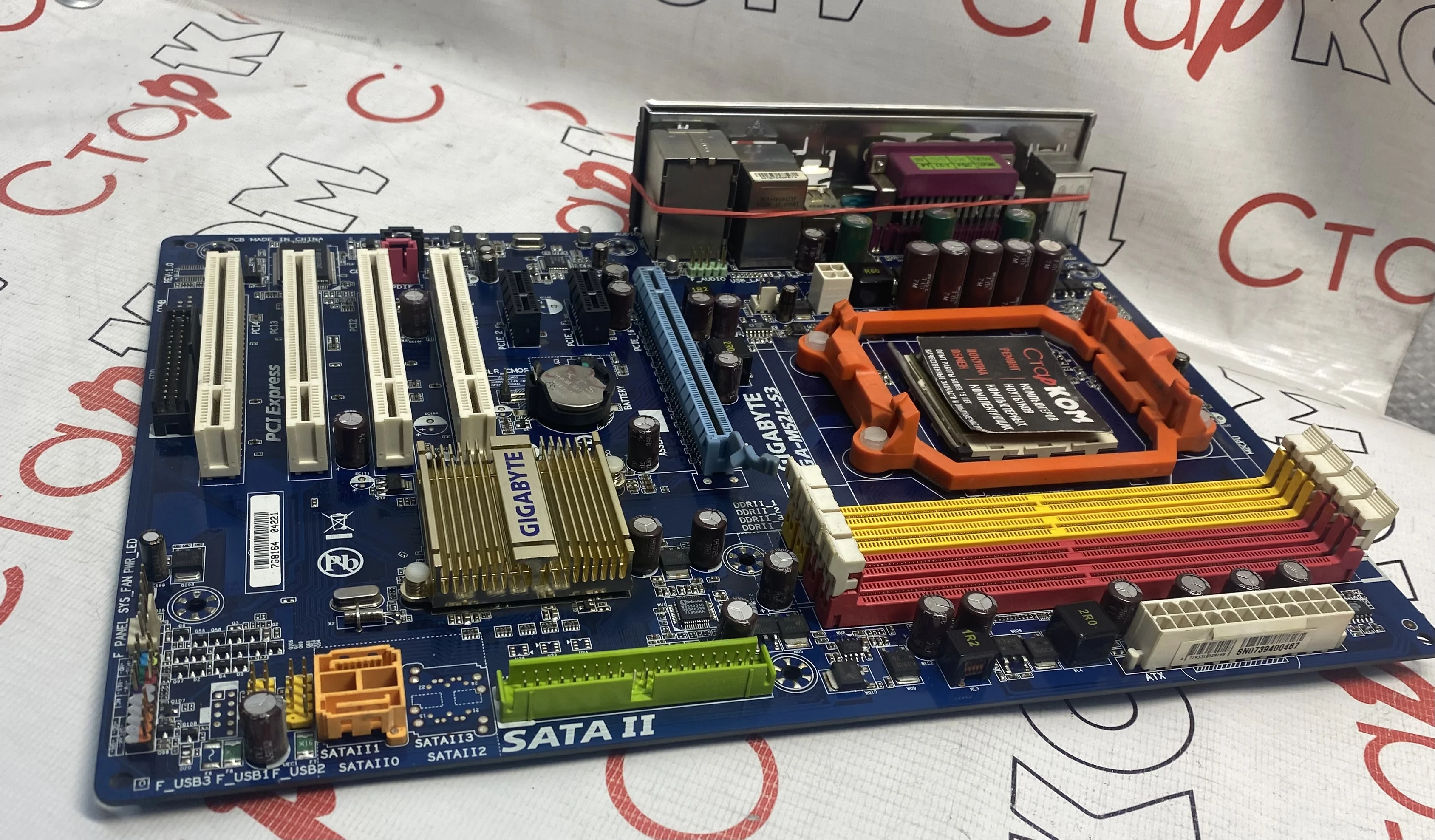 Материнская плата GIGABYTE GA-M52L-S3 AM2​ AMD |