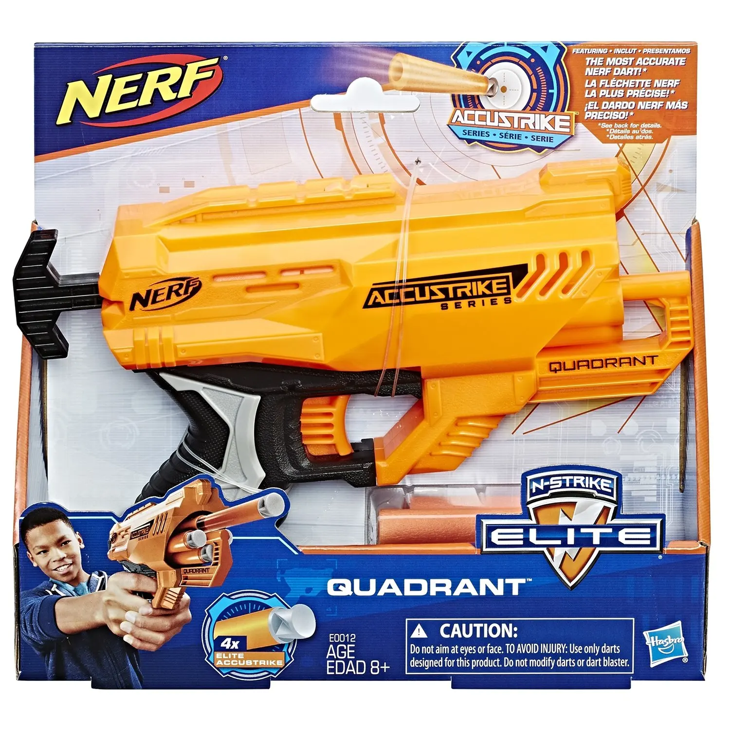 Бластер Nerf Элит Аккустрайк Квадрант | Игрушки и хобби