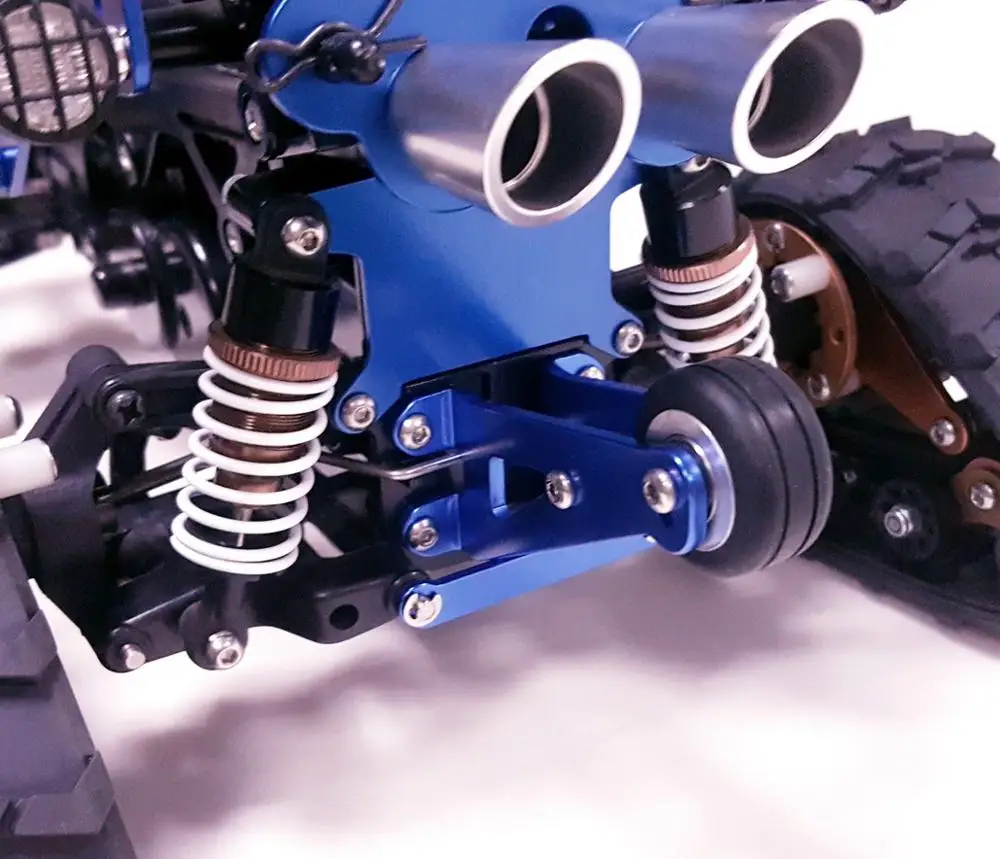 Новая 1/10 металлическая Ударная пластина из алюминиевого сплава/Поддержка beidge F/R