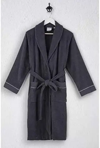 

Хлопковый Халат Irya Roya антрацит S/ M