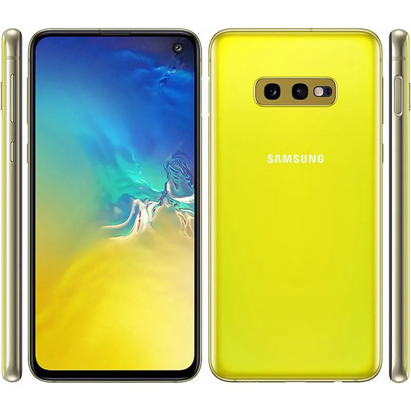 Восстановленный разблокированный сотовый телефон Samsung Galaxy S10e 5 8 дюйма 6 ГБ ОЗУ 128