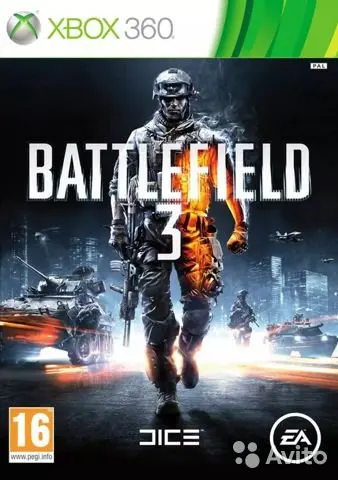 Battlefield 3 (Xbox 360) б/у rus|Игры для консолей| |