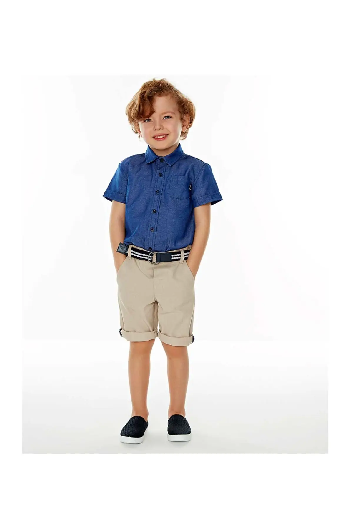 Wonder Kids/Детская рубашка для мальчиков 010-7256-012 | Мать и ребенок