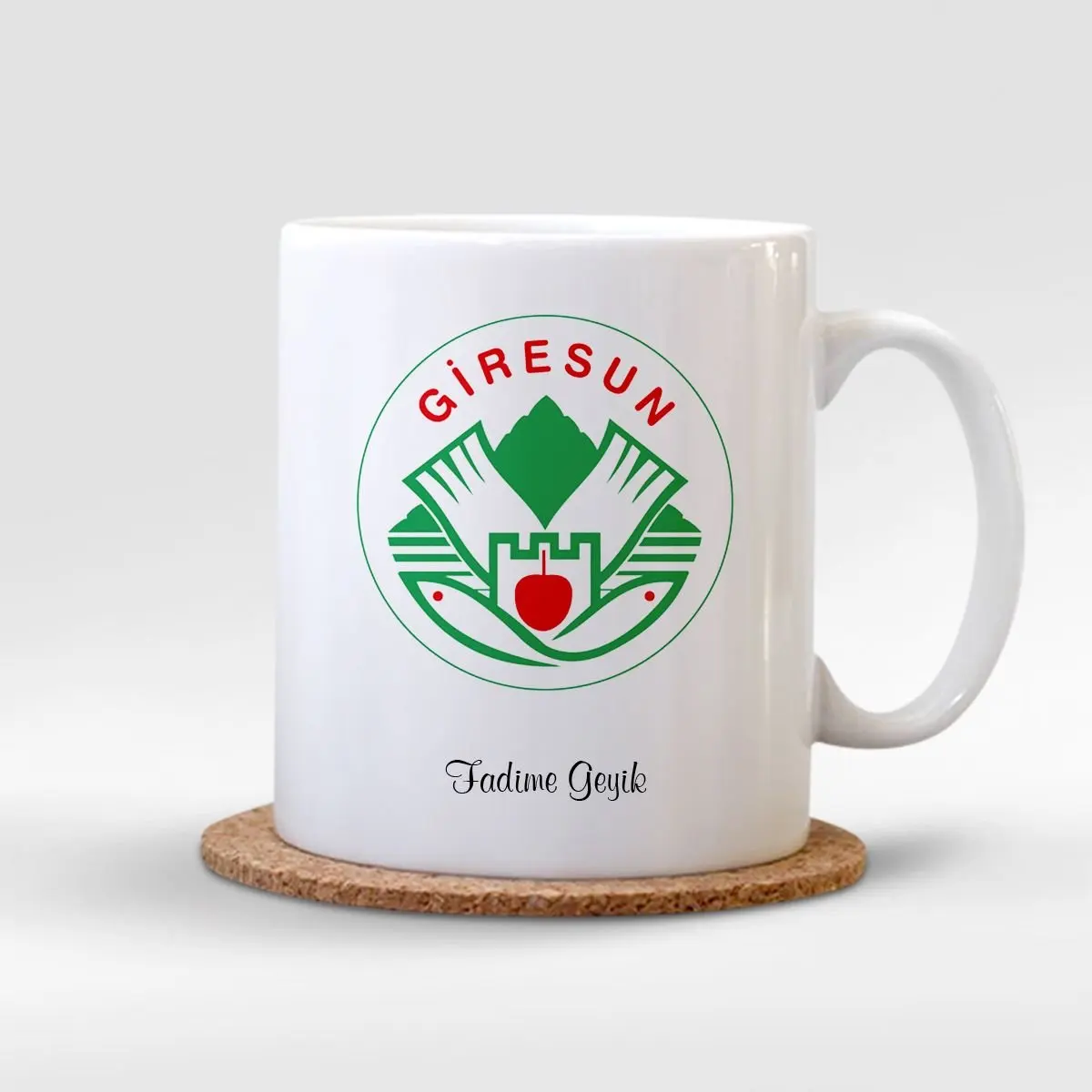 

Personalized Giresun White Mug Cup-001