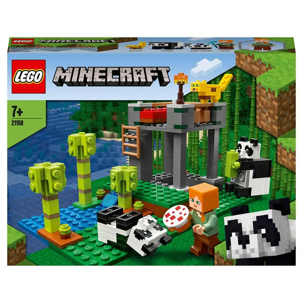 Конструктор LEGO Minecraft 21158 Питомник панд|Блочные конструкторы| |