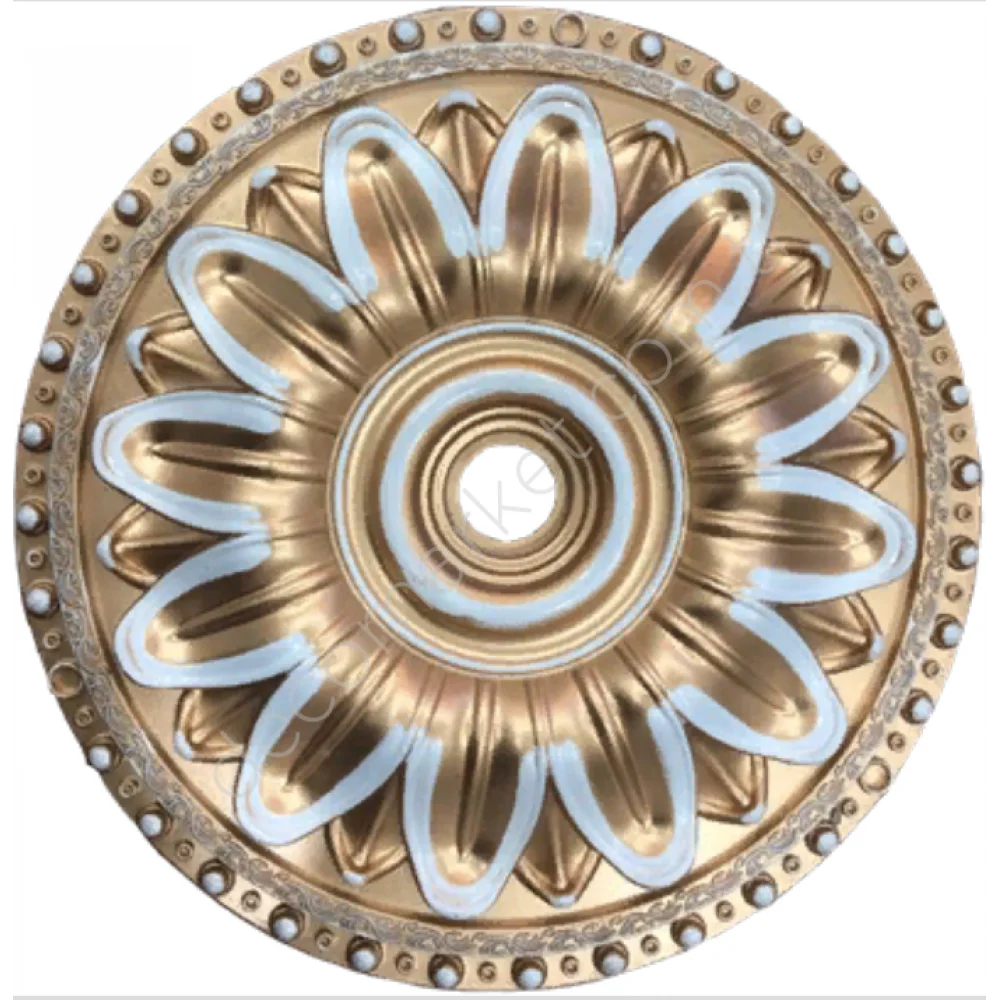 

DECOGOLD Decorative Round Design Bronze Colored Ceiling Medallion 40x40cm