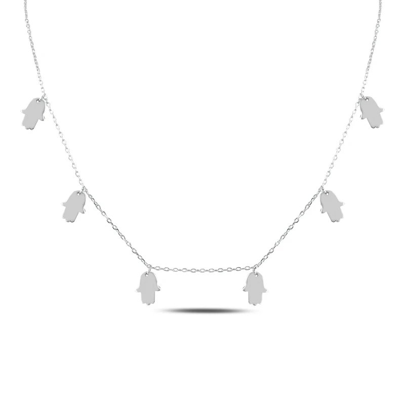 

Silver 925 Sterling Fatma Main Necklace