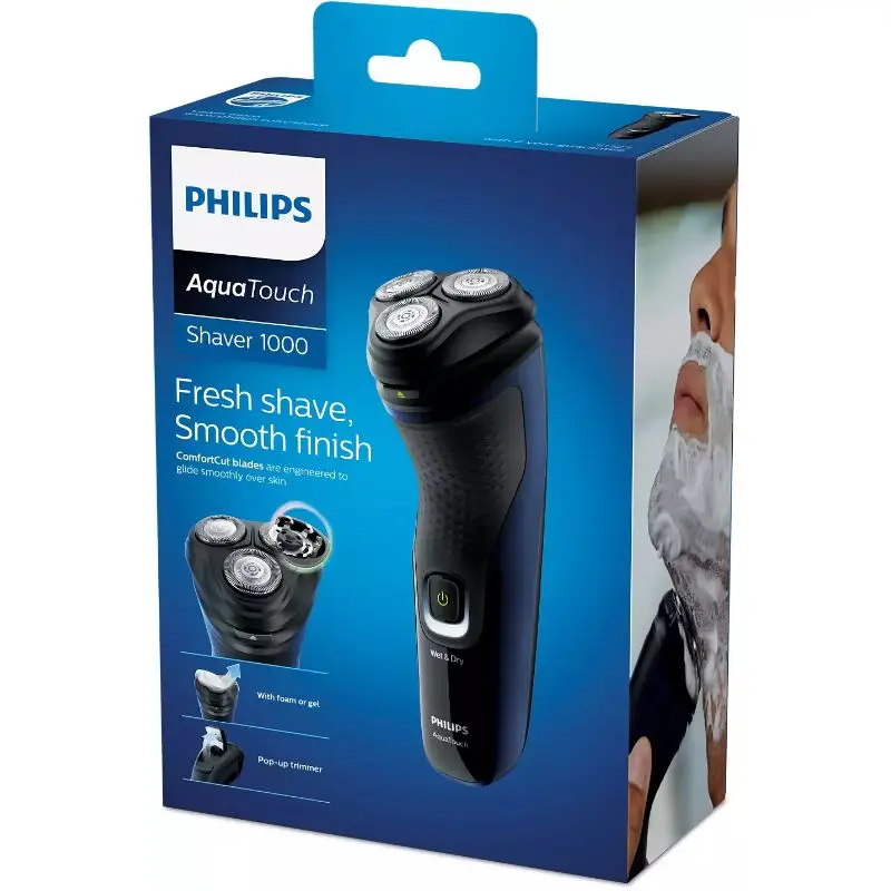 Бритва Philips S1323 моющаяся, быстрая зарядка 5 минут