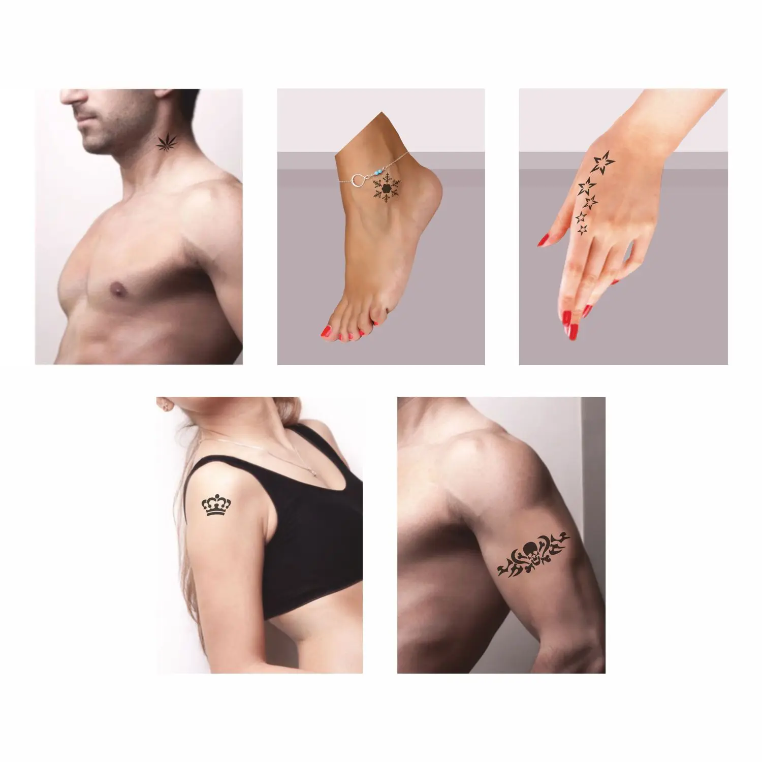 Один спрей татуировки комплект Временные модель 10 | Красота и здоровье