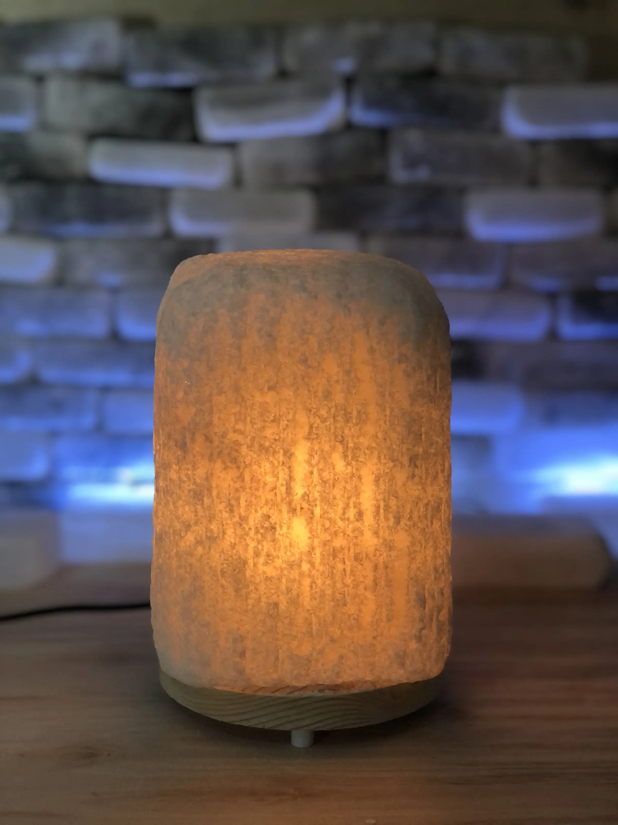 100 Натуральная Турецкая солевая лампа Хрустальная Исцеляющие ионизирующие лампы