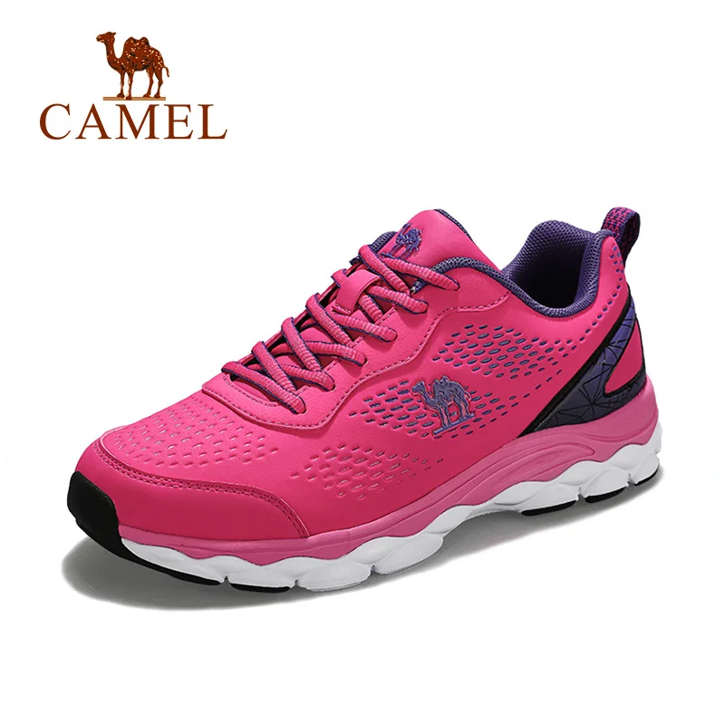 A73318613-Red CAMEL/женские кроссовки; модные легкие дышащие кроссовки с амортизацией; сезон осень-зима; спортивные кроссовки для занятий спортом на открытом воздухе - Цвет: A73318613-Red
