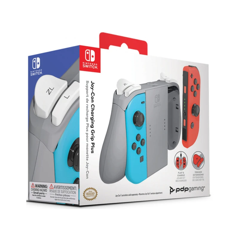 Держатель Joy Con Charging Grip Plus подзаряжающий для Nintendo Switch|Запасные части| |