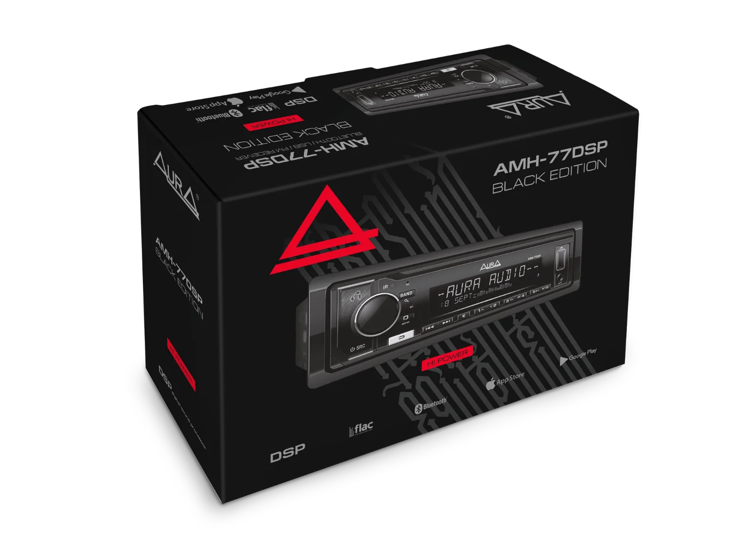Автомагнитола Aura AMH-77DSP BLACK EDITION | Автомобили и мотоциклы