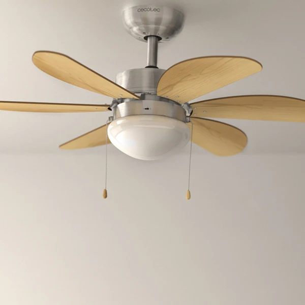 Потолочный вентилятор с светильник Cecotec Forcesilence Aero 350 50W (Ø 81 cm) | Бытовая техника