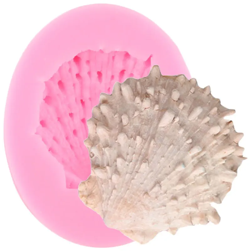 DIY Sea Shell Силиконовые Формы для кексов фигурки жениха и невесты Fondant (сахарная)