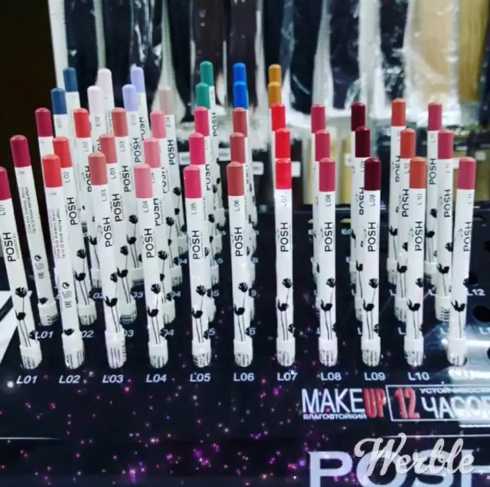 Lip liner waterproof matte pencil lipstick lip brand cosmetics professional cosmetic | Красота и здоровье