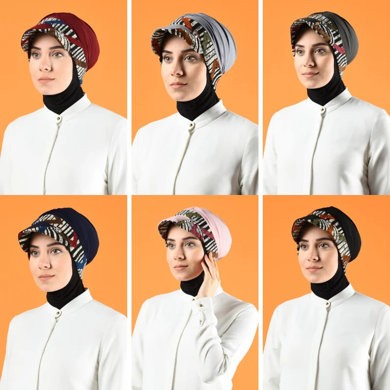 

Full Cover Inner Muslim Cotton Hijab Cap Islamic Head Wear Hat Underscarf Bone Bonnet Turkish Scarves Muslim Headcover Hijab