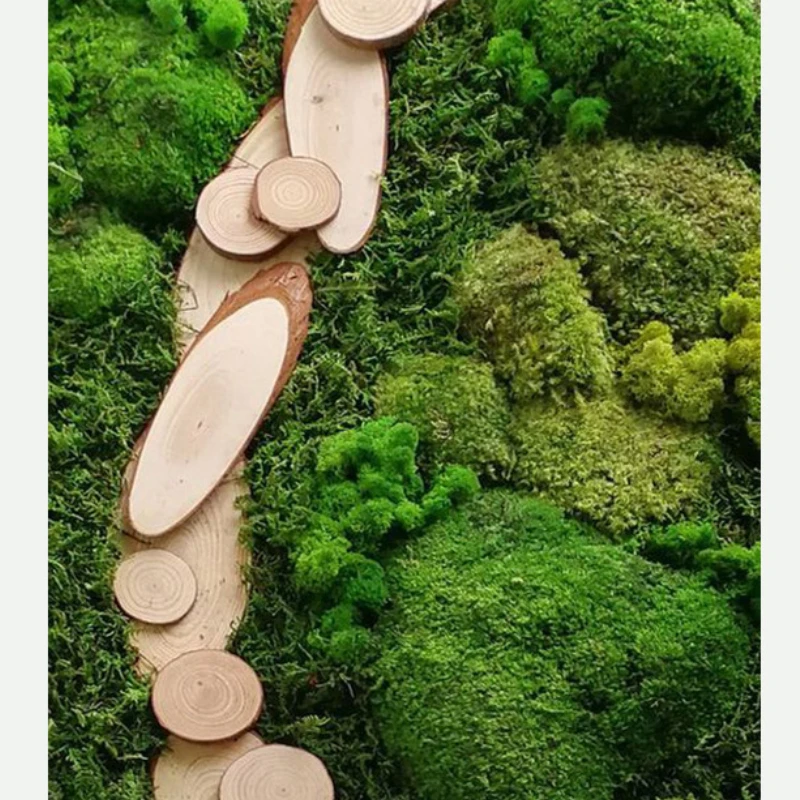 Искусственные зеленые растения сделай сам мох для вечной жизни трава домашний