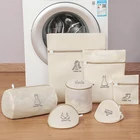 Сетчатый мешок для стирки, полиэстеровый мешок на молнии, мешок для носков, бюстгальтеров, нижнего белья, пальто, мешки для стирки, сумки для стирки одежды в стиральной машине