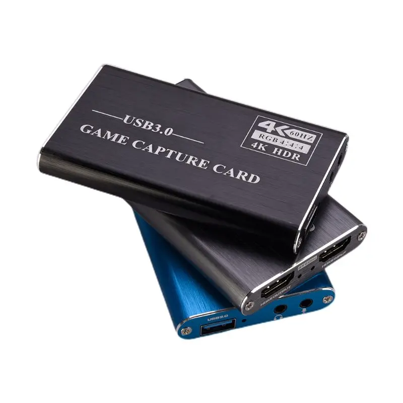 USB 3 0 HDMI совместимая карта захвата 4K Loop out коробка для записи видео высокой