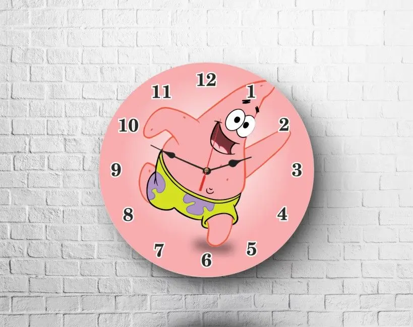 Часы Губка Боб SpongeBob №13 | Дом и сад