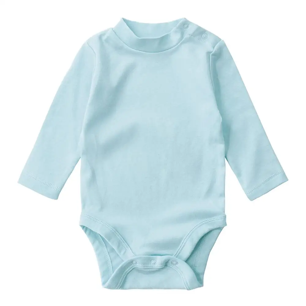 

long sleeve baby bodysuit boys girls clothing kids clothes colorful cotton nature