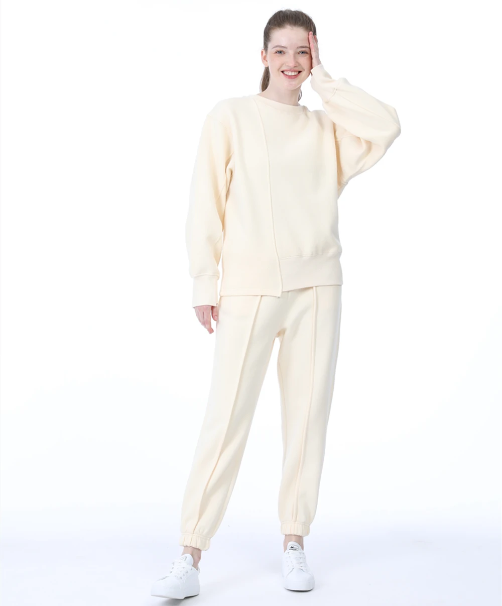 Высококачественные женские модные теплые спортивные костюмы толстовки с