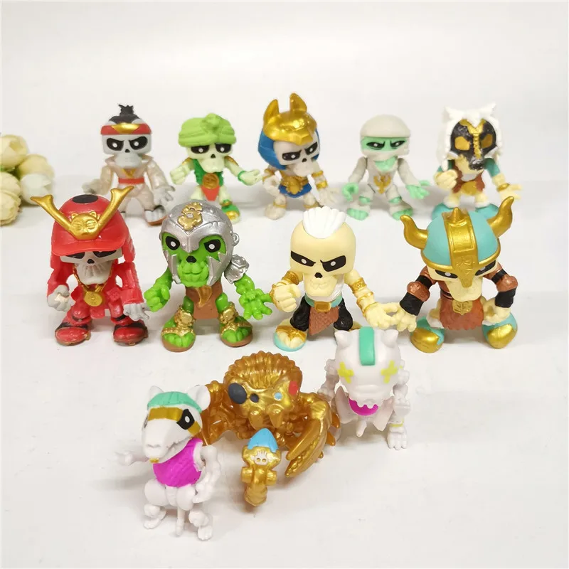 

Randomly 5pcs/pack Anime Cute Cartoon Dolls Toys Ornament Desktop Decoration Gifts a55