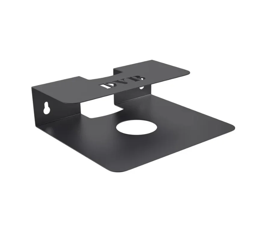 Полка РЭМО &quotWALL SHELF-S (BAS WL-001)&quot черная (пакет) полка для цифровой приставки