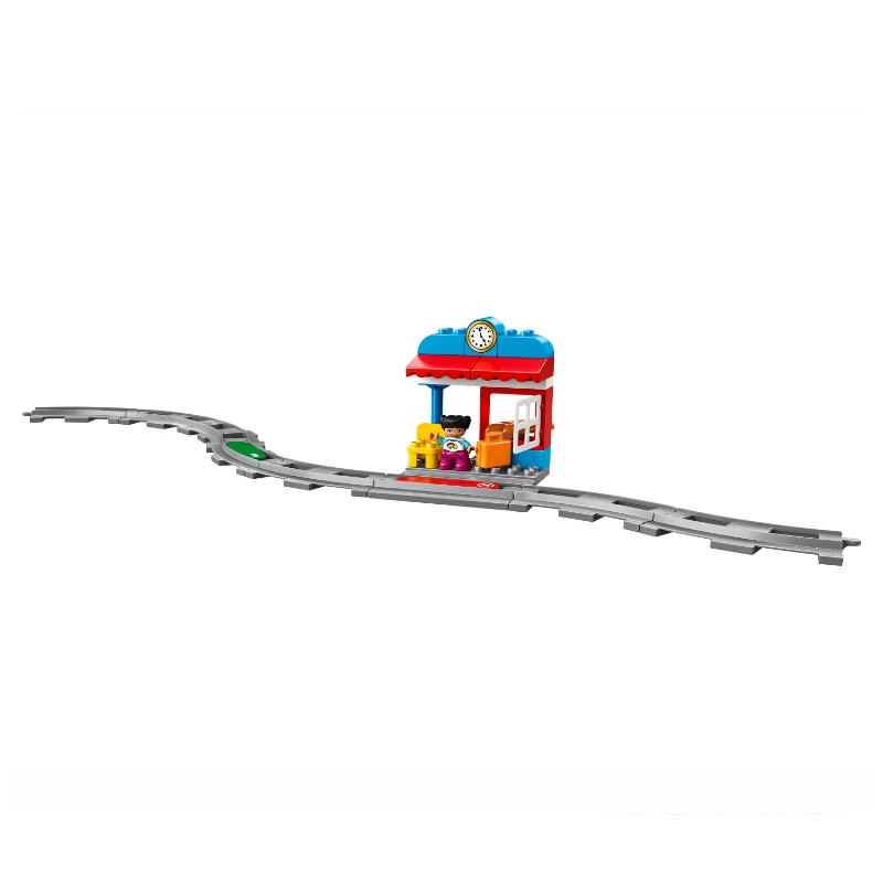 Конструктор LEGO DUPLO (ДУПЛО) 10874 Поезд на паровой тяге 2+ | Игрушки и хобби
