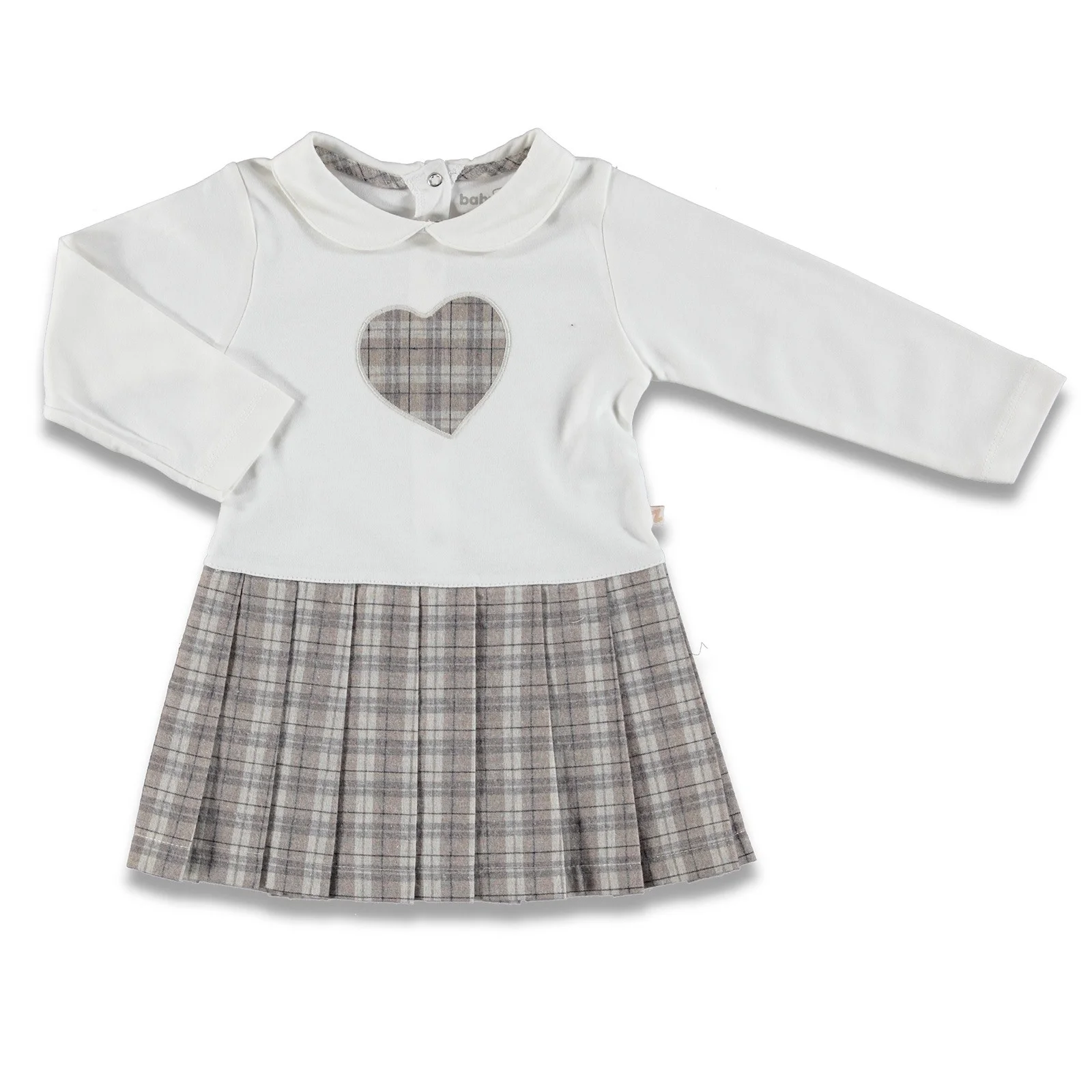 Ebebek BabyZ/платье для маленьких девочек с вышитым сердцем|Платья| |