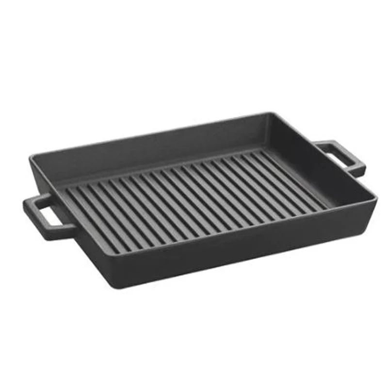 

Lava Cast Iron Grill Pan 26x32 Metal Handled 2.75 L 6 Persons